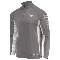 Men's Colosseum Gray/Camo Texas Longhorns OHT Military Appreciation Swoop Quarter-Zip Jacket 6 Men's Colosseum Gray/Camo Texas Longhorns OHT Military Appreciation Swoop Quarter-Zip Jacket -Colosseum shop 5369293 ALT2