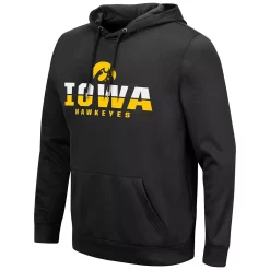 Men's Colosseum Black Iowa Hawkeyes Lantern Pullover Hoodie -Colosseum shop 5370245 ALT2
