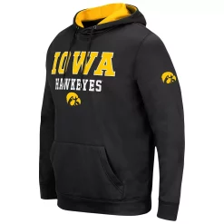 Men's Colosseum Black Iowa Hawkeyes Sunrise Pullover Hoodie -Colosseum shop 5370461 ALT2