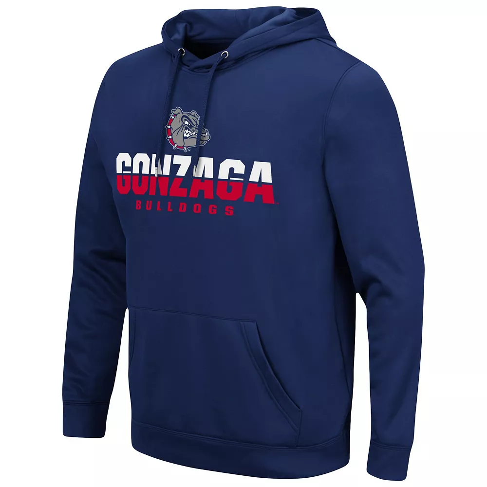 Men's Colosseum Navy Gonzaga Bulldogs Lantern Pullover Hoodie 3 Men's Colosseum Navy Gonzaga Bulldogs Lantern Pullover Hoodie - Image 3