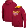 Men's Colosseum Cardinal Iowa State Cyclones Sunrise Pullover Hoodie