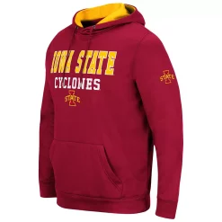 Men's Colosseum Cardinal Iowa State Cyclones Sunrise Pullover Hoodie -Colosseum shop 5371149 ALT2
