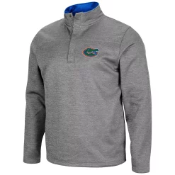 Men's Colosseum Heathered Charcoal Florida Gators Roman Pullover Jacket -Colosseum shop 5371255 ALT2