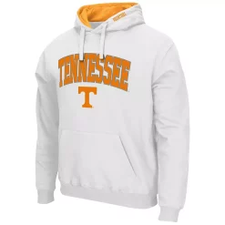 Men's Colosseum White Tennessee Volunteers Arch & Logo 3.0 Pullover Hoodie -Colosseum shop 5372246 ALT2