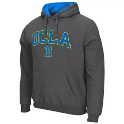 Men's Colosseum Charcoal UCLA Bruins Arch & Logo 3.0 Pullover Hoodie -Colosseum shop 5372995 ALT2
