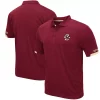 Men's Colosseum Maroon Boston College Eagles Logo Santry Polo