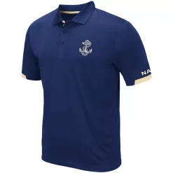 Men's Colosseum Navy Navy Midshipmen Logo Santry Polo 5 Men's Colosseum Navy Navy Midshipmen Logo Santry Polo -Colosseum shop 5374587 ALT2