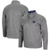 Men's Colosseum Heathered Charcoal Penn State Nittany Lions Roman Pullover Jacket