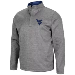 Men's Colosseum Heathered Charcoal West Virginia Mountaineers Roman Pullover Jacket 5 Men's Colosseum Heathered Charcoal West Virginia Mountaineers Roman Pullover Jacket -Colosseum shop 5376834 ALT2