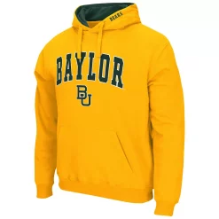 Men's Colosseum Gold Baylor Bears Arch & Logo 3.0 Pullover Hoodie -Colosseum shop 5384585 ALT2
