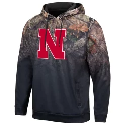 Men's Colosseum Black Nebraska Huskers Mossy Oak Pullover Hoodie 5 Men's Colosseum Black Nebraska Huskers Mossy Oak Pullover Hoodie -Colosseum shop 5387793 ALT2