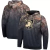Men's Colosseum Black Army Black Knights Mossy Oak Pullover Hoodie