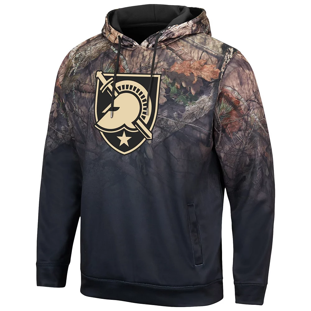 Men's Colosseum Black Army Black Knights Mossy Oak Pullover Hoodie 3 Men's Colosseum Black Army Black Knights Mossy Oak Pullover Hoodie - Image 3