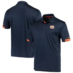 Men's Colosseum Navy Auburn Tigers Santry Polo
