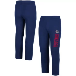 Men's Colosseum Navy Gonzaga Bulldogs Fleece Pants