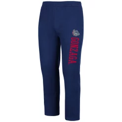 Men's Colosseum Navy Gonzaga Bulldogs Fleece Pants -Colosseum shop 5414779 ALT2
