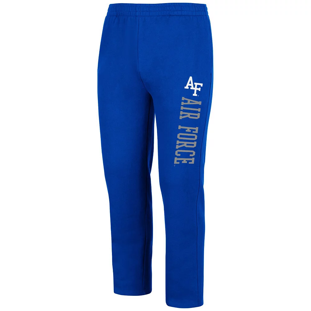Men's Colosseum Royal Air Force Falcons Fleece Pants 3 Men's Colosseum Royal Air Force Falcons Fleece Pants - Image 3