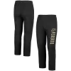 Men's Colosseum Black Purdue Boilermakers Fleece Pants
