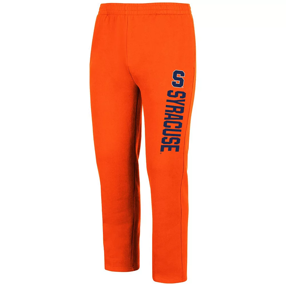 Men's Colosseum Orange Syracuse Orange Fleece Pants 3 Men's Colosseum Orange Syracuse Orange Fleece Pants - Image 3