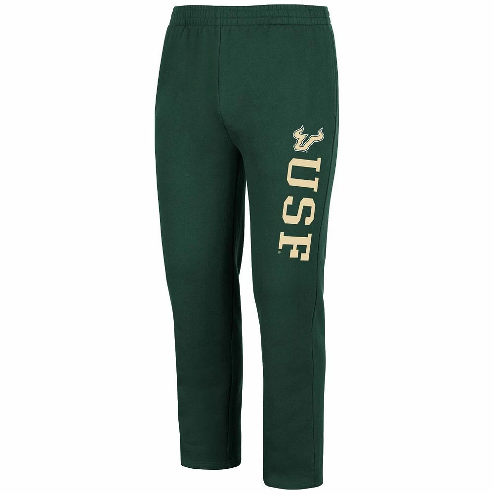 Men's Colosseum Green South Florida Bulls Fleece Pants 2 Men's Colosseum Green South Florida Bulls Fleece Pants - Image 2