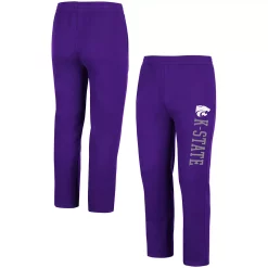 Men's Colosseum Purple Kansas State Wildcats Fleece Pants
