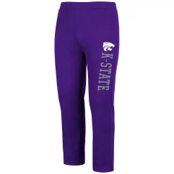 Men's Colosseum Purple Kansas State Wildcats Fleece Pants -Colosseum shop 5415569 ALT2
