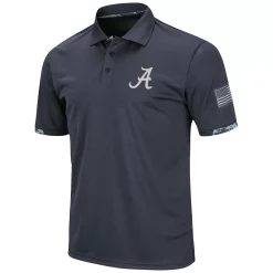 Men's Colosseum Charcoal Alabama Crimson Tide Big & Tall OHT Military Appreciation Digital Camo Polo -Colosseum shop 5416171 ALT2