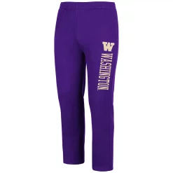 Men's Colosseum Purple Washington Huskies Fleece Pants -Colosseum shop 5417617 ALT2