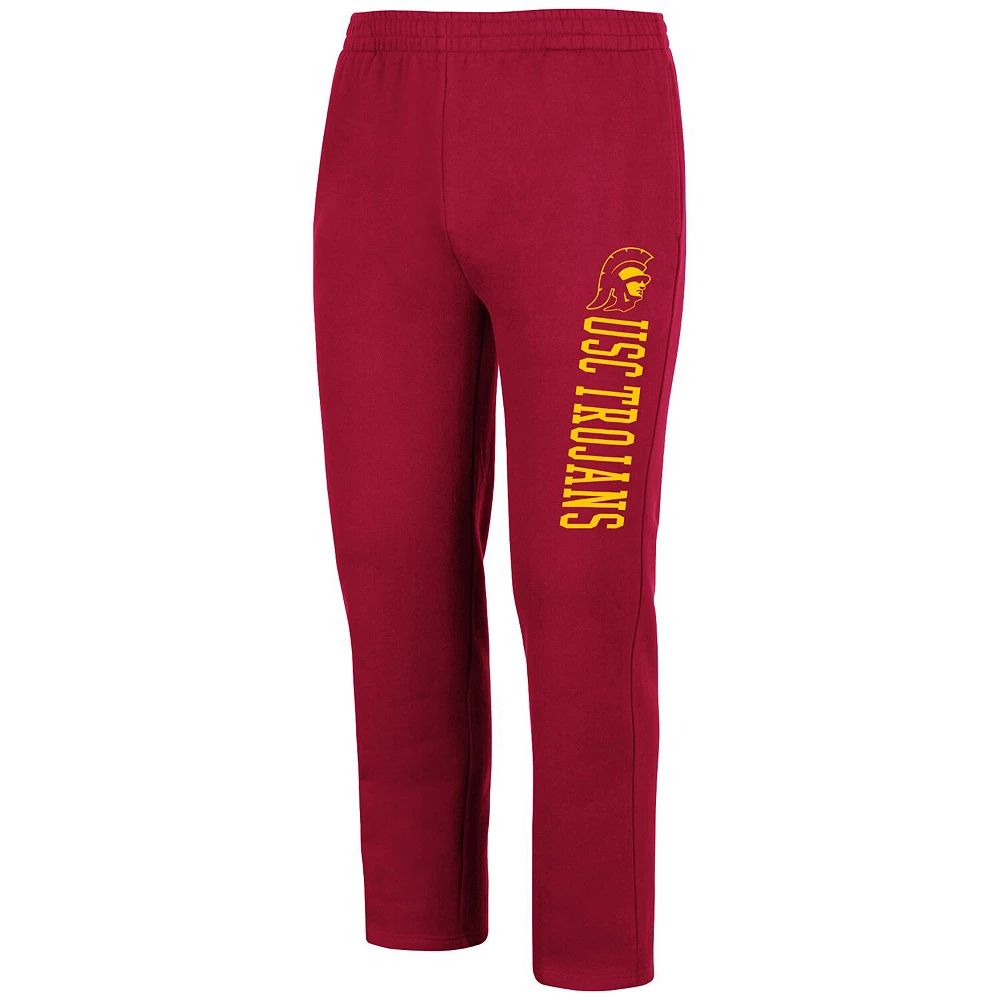 Men's Colosseum Cardinal USC Trojans Fleece Pants 3 Men's Colosseum Cardinal USC Trojans Fleece Pants - Image 3