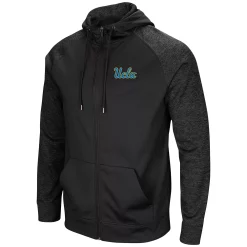Men's Colosseum Black UCLA Bruins Blackout 3.0 Tonal Raglan Full-Zip Hoodie 5 Men's Colosseum Black UCLA Bruins Blackout 3.0 Tonal Raglan Full-Zip Hoodie -Colosseum shop 5424007 ALT2