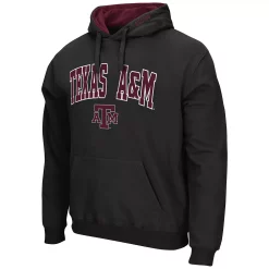 Men's Colosseum Black Texas A&M Aggies Arch & Logo 3.0 Pullover Hoodie -Colosseum shop 5604990 ALT2