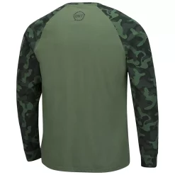 Men's Colosseum Olive/Camo Michigan State Spartans OHT Military Appreciation Raglan Long Sleeve T-Shirt -Colosseum shop 5631168 ALT3