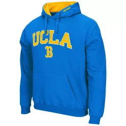 Men's Colosseum Blue UCLA Bruins Arch & Logo 3.0 Pullover Hoodie -Colosseum shop 5632411 ALT2