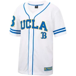 Men's Colosseum White/Blue UCLA Bruins Free Spirited Baseball Jersey -Colosseum shop 5644765 ALT2