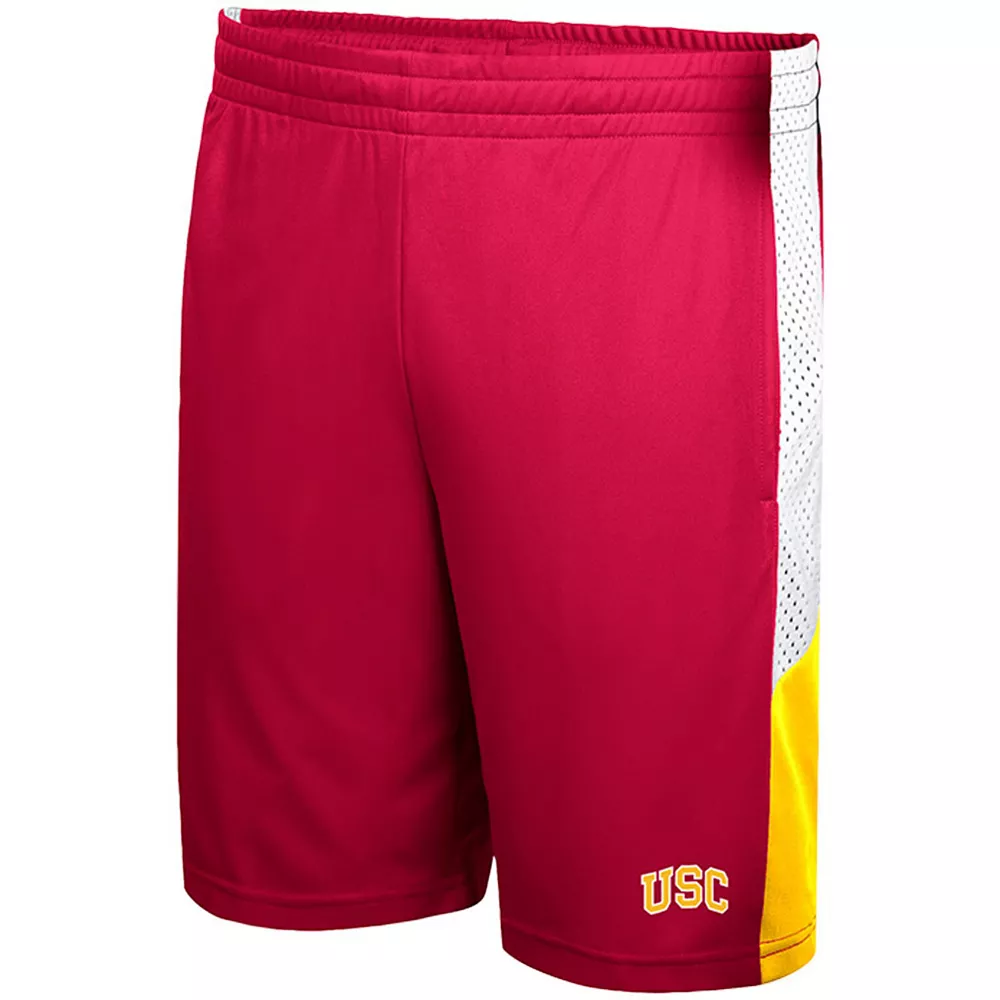 Men's Colosseum Cardinal USC Trojans Very Thorough Shorts 1 Men's Colosseum Cardinal USC Trojans Very Thorough Shorts