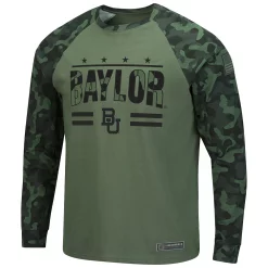 Men's Colosseum Olive/Camo Baylor Bears OHT Military Appreciation Raglan Long Sleeve T-Shirt 6 Men's Colosseum Olive/Camo Baylor Bears OHT Military Appreciation Raglan Long Sleeve T-Shirt -Colosseum shop 5645763 ALT2