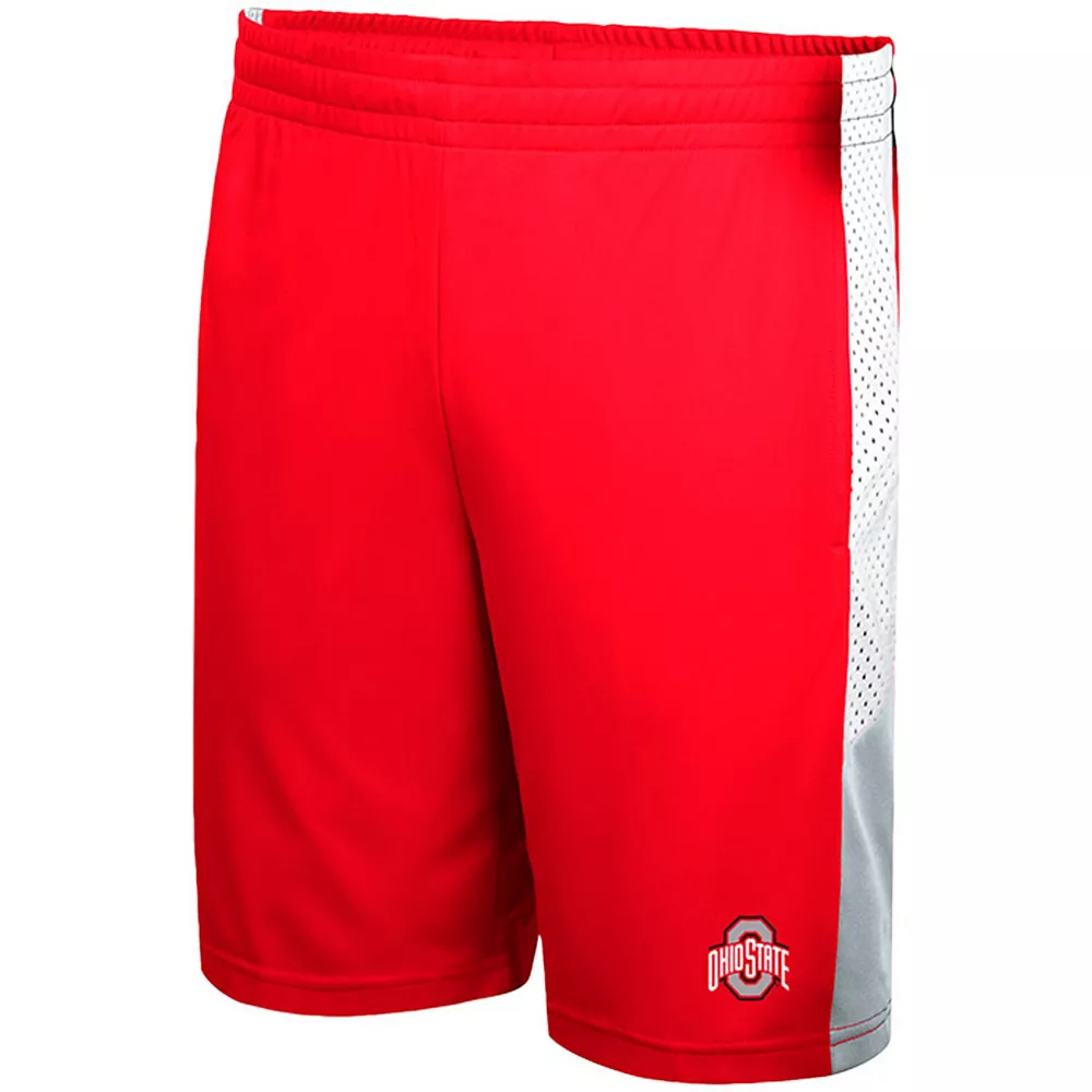 Men's Colosseum Scarlet Ohio State Buckeyes Very Thorough Shorts 1 Men's Colosseum Scarlet Ohio State Buckeyes Very Thorough Shorts