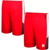 Men's Colosseum Scarlet Nebraska Huskers Very Thorough Shorts