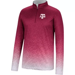 Men's Colosseum Maroon Texas A&M Aggies Walter Quarter-Zip Windshirt -Colosseum shop 5646154 ALT2