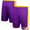 Men's Colosseum Purple/Gold LSU Tigers Big & Tall Team Reversible Shorts