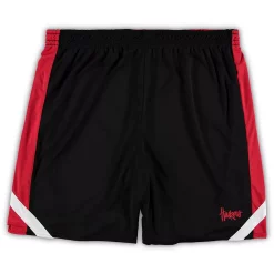 Men's Colosseum Scarlet/Black Nebraska Huskers Big & Tall Team Reversible Shorts -Colosseum shop 5683316 ALT3