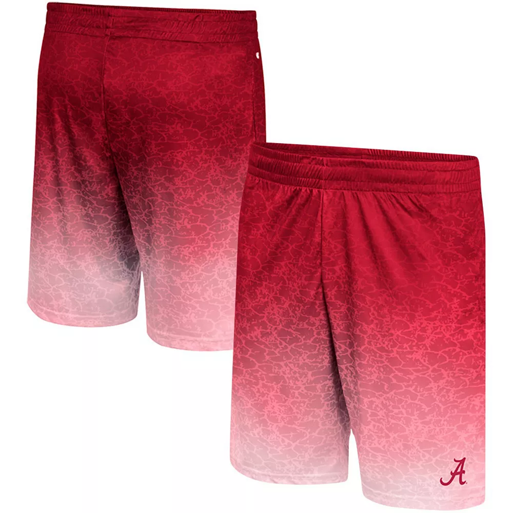 Men's Colosseum Crimson Alabama Crimson Tide Walter Shorts 2 Men's Colosseum Crimson Alabama Crimson Tide Walter Shorts - Image 2