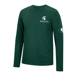 Men's Colosseum Green Michigan State Spartans Mossy Oak Long Sleeve T-Shirt -Colosseum shop 5730059 ALT2