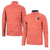 Men's Colosseum Orange Syracuse Orange Tivo Quarter-Zip Jacket