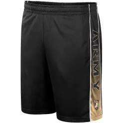 Men's Colosseum Black Army Black Knights Lazarus Shorts -Colosseum shop 5767347 ALT2