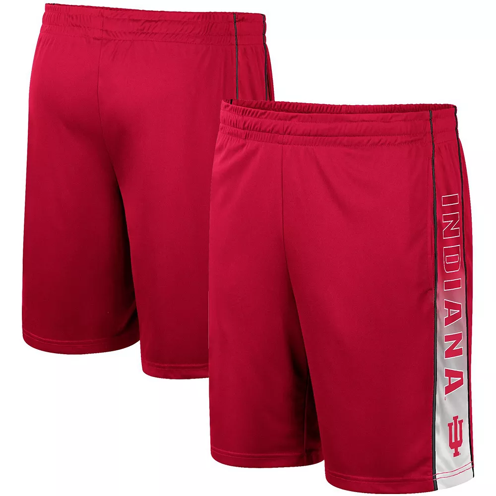 Men's Colosseum Crimson Indiana Hoosiers Lazarus Shorts 2 Men's Colosseum Crimson Indiana Hoosiers Lazarus Shorts - Image 2