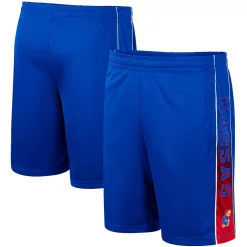Men's Colosseum Royal Kansas Jayhawks Lazarus Shorts