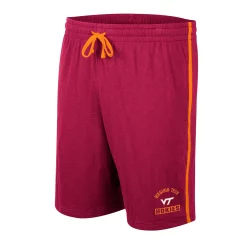 Men's Colosseum Maroon Virginia Tech Hokies Thunder Slub Shorts -Colosseum shop 5768299 ALT2