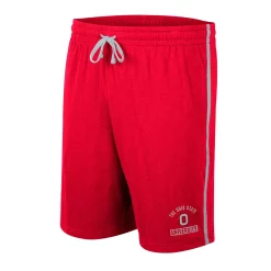 Men's Colosseum Scarlet Ohio State Buckeyes Thunder Slub Shorts -Colosseum shop 5768443 ALT2
