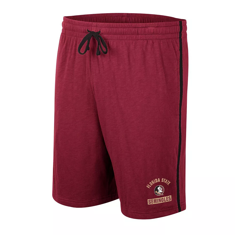 Men's Colosseum Garnet Florida State Seminoles Thunder Slub Shorts 3 Men's Colosseum Garnet Florida State Seminoles Thunder Slub Shorts - Image 3